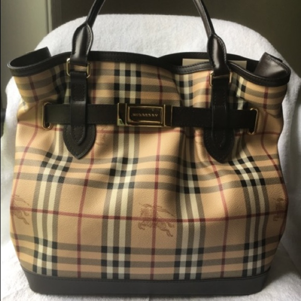 BURBERRY Haymarket Md. Gorgeous Tote